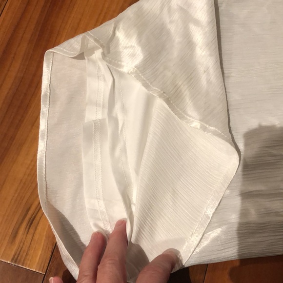 NWT Lulus white satin jumpsuit - Picture 9 of 16